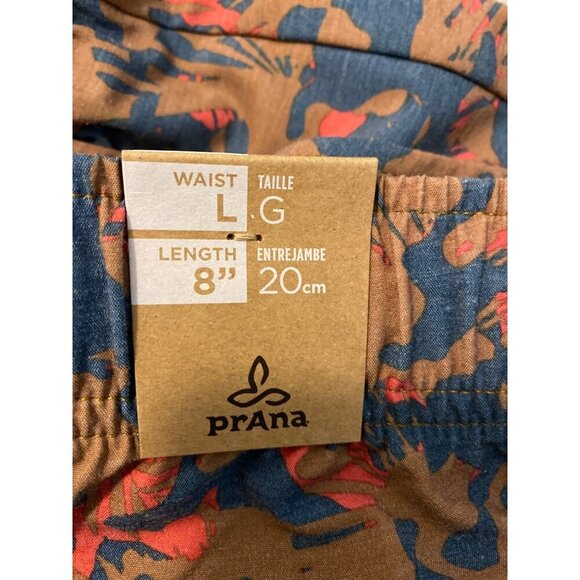 PrAna Metric E-Waist Zip Swim Trunks Large Fresca Camo 8” inseam 32” waist - Picture 5 of 5